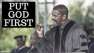 Put God First  Denzel Washington Motivational  Inspiring Commencement Speech