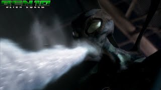 Ben 10 Alien Swarm  Big Chill Battles Nanochips  Fight Scene HD