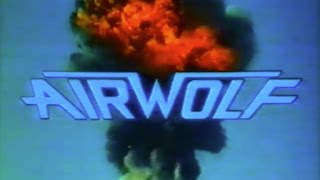 Airwolf Movie  RARE 1984 Movie Trailer  VHS Video HD upscale