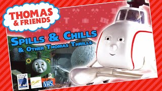 Spills and Chills US VHS with Thomas and the Magic Railroad trailer 2000