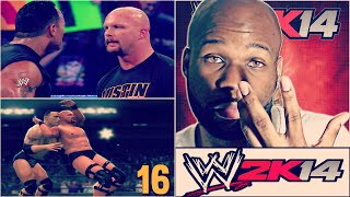 WWE 2K14 30 Years of Wrestlemania Part 16  WrestleMania XSeven The Rock vs Steve Austin