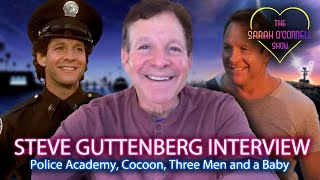 Steve Guttenberg interview  Police Academy Cocoon Short Circuit Three Men and a Baby Sequels