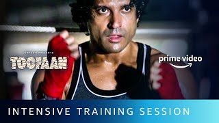 Toofaan  Farhans Intense Training Session  Amazon Prime Video