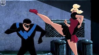 Nightwing vs Harley Quinn  Batman and Harley Quinn