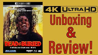 Dead  Buried 1981 4K UHD Bluray Unboxing  Review
