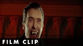 DRACULA PRINCE OF DARKNESS  Film Clip starring Christopher Lee