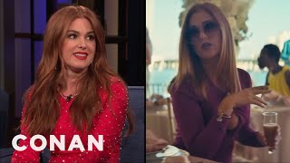 Isla Fisher Everyone Was Stoned On The Set Of The Beach Bum  CONAN on TBS