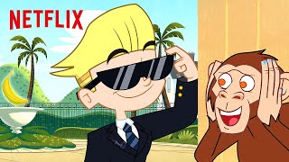 Apologizing to the Worlds Richest Monkey  Johnny Test  Netflix After School