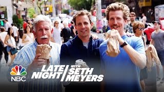 Seth and Josh Meyers Go DayDrinking in Brooklyn  Late Night with Seth Meyers
