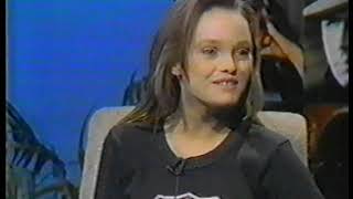 Vanessa Paradis Interview Noce Blanche  Bon Dimanche Canada 1989