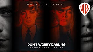 Dont Worry Darling 2021 Trailer  Harry Styles Olivia Wilde  Florence Pugh Movie Concept  WB