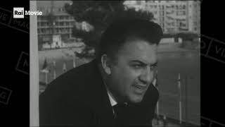 INTERVIStA a Federico Fellini  La Dolce Vita ITA 1960  dal Festival di Cannes