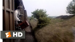 The Great Train Robbery 1012 Movie CLIP  Throwing Gold From the Train 1978 HD