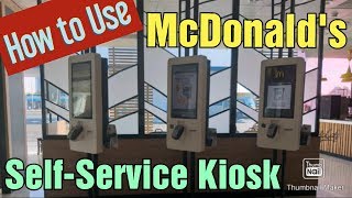 McDonalds SelfService Kiosk How to Use