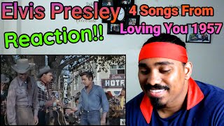 Elvis Presley 4 Songs From Loving You 1957 Reaction