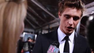 Amanda Seyfried Shiloh Fernandez and Max Irons  Red Ridiing Hood Premiere Interviews