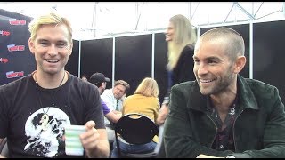 The Boys  Antony Starr Chace Crawford Interview NYCC