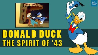 Donald Duck The Spirit of 43 1943  Animated Short Film  Clarence Nash  Donald Duck Cartoon