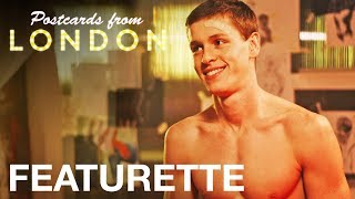 POSTCARDS FROM LONDON  Making of Featurette  Harris Dickinson