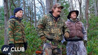 Josh Brolin Jody Hill and Danny McBride talk hunting and The Legacy Of A Whitetail Deer Hunter
