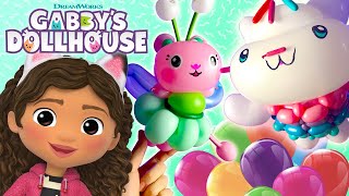 Lets Build GABBY  FRIENDS with Balloons  GABBYS DOLLHOUSE  Netflix