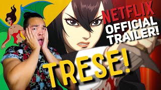 Pinoy Historian Reacts to Trese  Official Trailer Review  Netflix Anime 