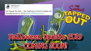 TSTO Halloween Treehouse of Horror XXX Update 2019 is COMING SOON Thank You Again Matt Selman