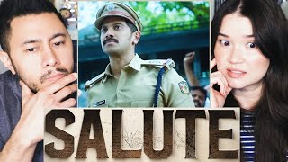 SALUTE  Dulquer Salmaan  Rosshan Andrrews  Bobby  Sanjay  Santhosh Narayanan  Teaser Reaction