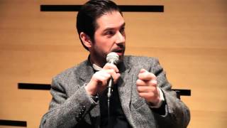 Melvil Poupaud at the Lincoln Center March 2016  Masterclass