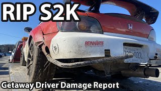 My S2000 WRECKED on TV Discovery Getaway Driver Damage Report