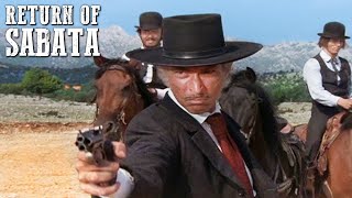 Return of Sabata  CLASSIC WESTERN  Full Movie  Spaghetti Western  Cowboys  English