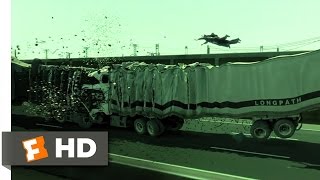 The Matrix Reloaded 56 Movie CLIP  Truck Stop 2003 HD