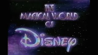 The Magical World of Disney  Show Open  NBC TV 1990