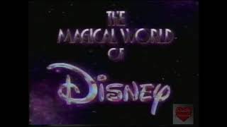 The Magical World of Disney  Bumpers  1990  NBC