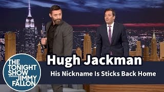 Hugh Jackmans Nickname Is Sticks Back Home