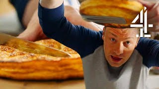 Jamie Olivers 5Ingredients Almond Pastry Puff   Jamies Quick  Easy Food
