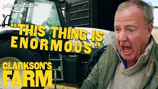 Jeremy Clarkson Discovers a Problem with His Lamborghini Tractor  Clarksons Farm  The Grand Tour