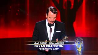 Bryan Cranston Wins for Lead Actor in a Drama Series