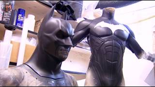 Creating Batsuit  Cape Batman Begins Behind The Scenes