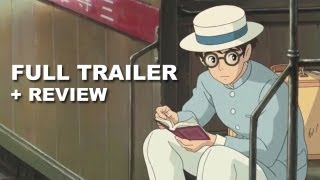 The Wind Rises Official Trailer  Trailer Review  Hayao Miyazaki