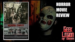 VENOM COAST  2021 Anthony Jan Potter  Texas Chainsaw Massacre on a Boat Horror Movie Review