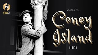 Buster Keaton  Coney Island 1917   Comedy Silent Film  HD Quality  Roscoe Fatty Arbuckle