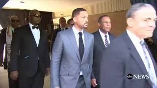 Muhammad Ali Funeral  Will Smith Mike Tyson  Others Carry Alis Casket