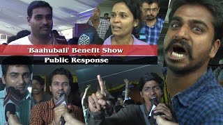 Baahubali Benefit Show  Public Review l Prabhas ll Anushka ll Tamannaah Bhatia ll SS Rajamouli