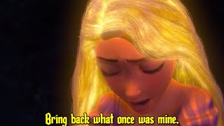Tangled Mandy Moore  Healing Incantation  Official Disney Movie Clip 3D  Sing Along Words