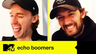 Echo Boomers Alex Pettyfer  Patrick Schwarzenegger Play Castmates 101  MTV Movies