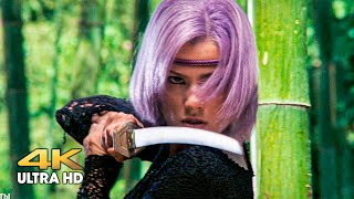 Ayane attacked Kasumi in a bamboo grove DOA Dead or Alive
