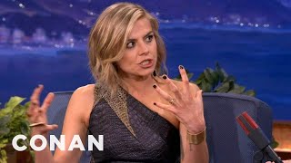 Eliza Coupe The Happy Endings Set Is One Big Sex Party  CONAN on TBS