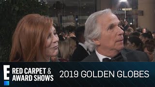 Henry Winklers Happy Days Costars Surprise Him at 2019 Globes  E Red Carpet  Award Shows