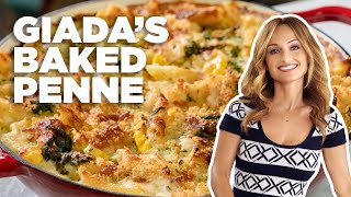 Baked Squash  Goat Cheese Pasta w Giada De Laurentiis  Giadas Holiday Handbook  Food Network